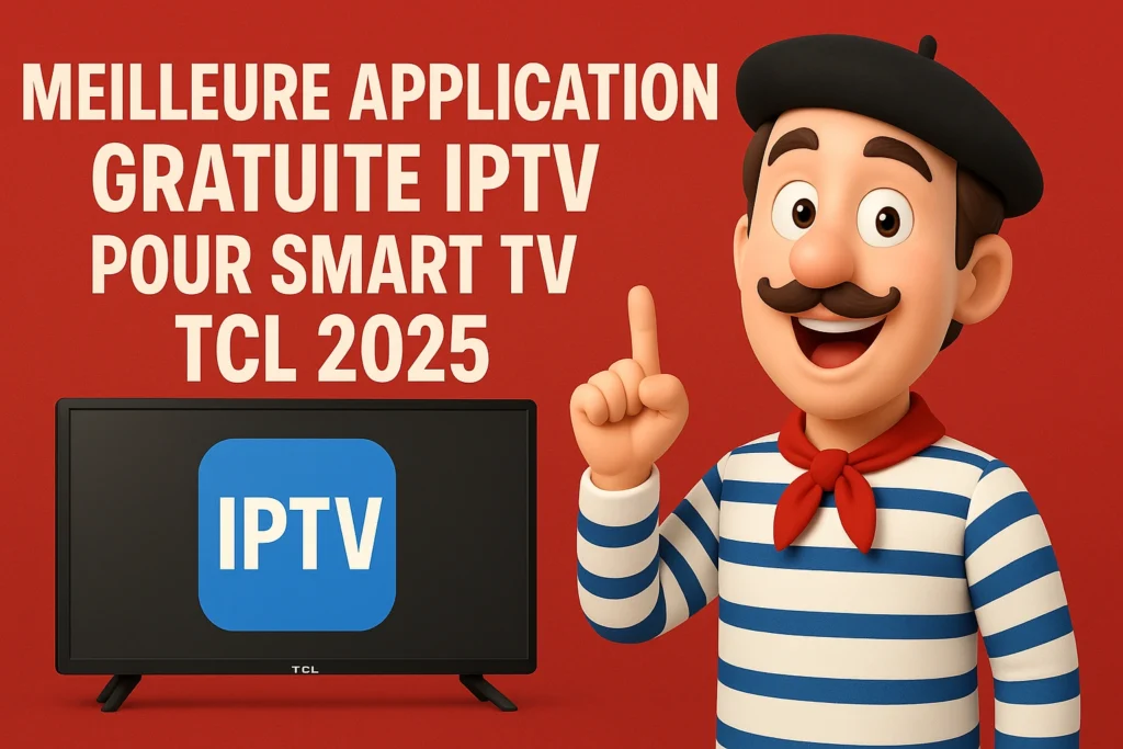 Meilleure Application Gratuite IPTV pour Smart TV TCL 2025