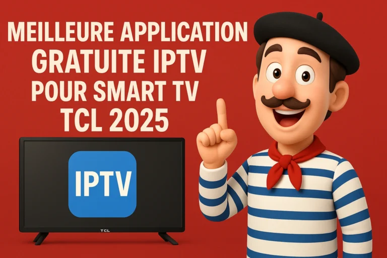 Meilleure Application Gratuite IPTV pour Smart TV TCL 2025