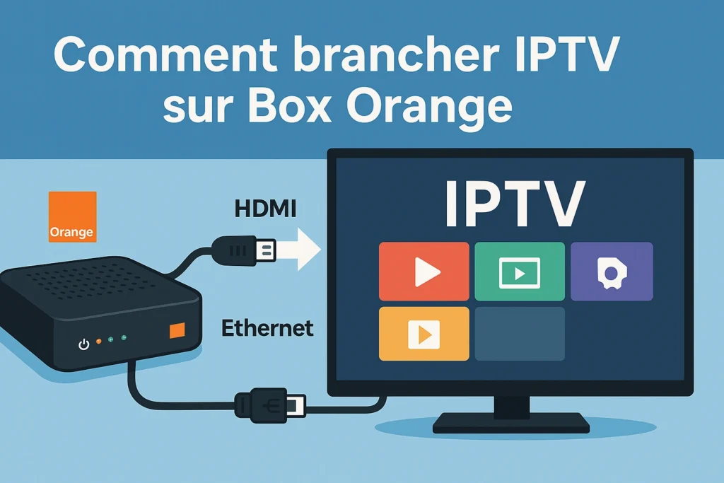Comment brancher IPTV sur Box Orange