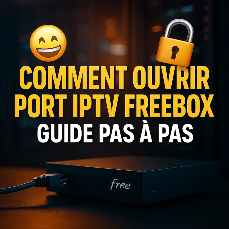 Comment Ouvrir Port IPTV Freebox : Guide pas à pas